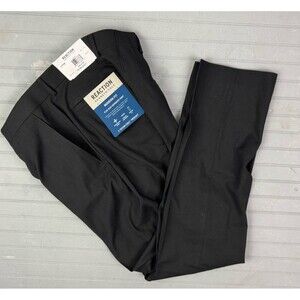 Kenneth Cole Reaction Size 34X30 Mens Pants Black Modern Fit Techi-Cole